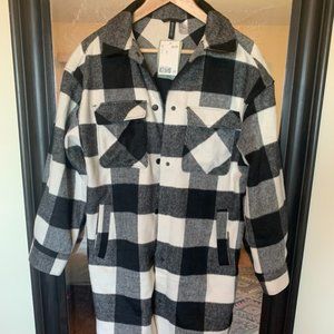 H & M plaid jacket